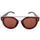 Polarized Wood Sunglasses - Brown Stingray