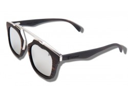 Silver Bear - Polarized Wooden Sunglasses