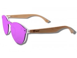 Pink Toucan - Wooden Sunglasses