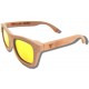 Polarized Wood Sunglasses - Golden Lion