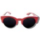 Polarized Wooden Sunglasses - Pink Owl