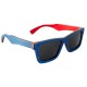 Polarized Wooden Sunglasses - Blue Arrow Frog