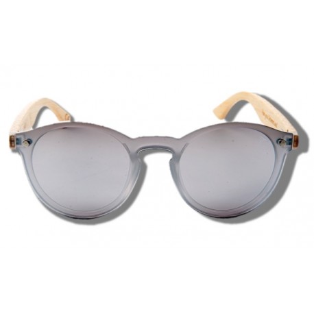 Silver Toucan - Wooden Sunglasses