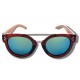 Polarized Wood Sunglasses - Blue Stingray