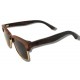 Polarized Wooden Sunglasses - Brown Panther